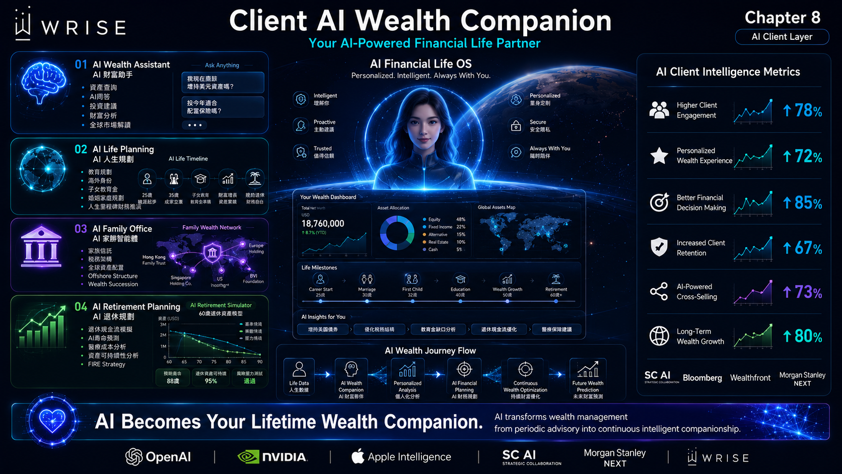 WRISE AI client wealth companion interface